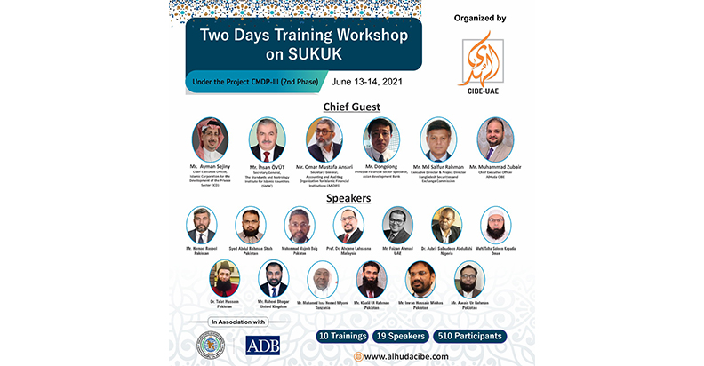 AlHuda CIBE, ADB and BSEC Jointly conducted Sukuk Workshop 