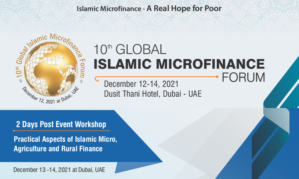 10th Global Islamic Microfinance Forum to be held in Dubai-United Arab Emirates 