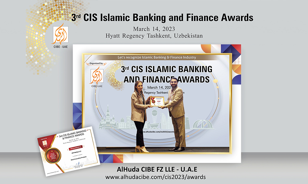 Alif Moliya Узбекистан был удостоен награды CIS Islamic Finance Award за инновационные продукты
